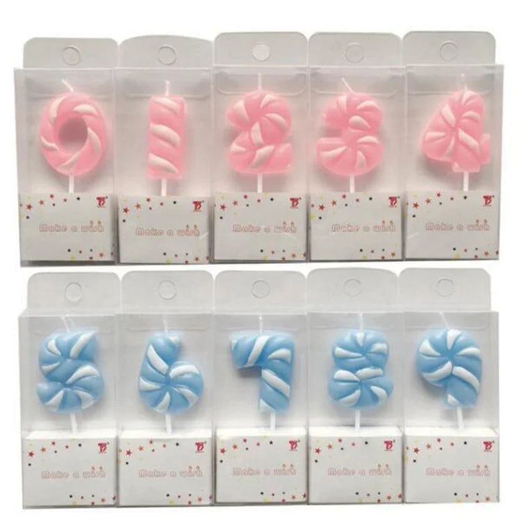 Craft Birthday Number Candle Party Cake Candle 0-9 Number