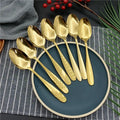 Amazons Online Gold Spoon Stainless Steel Cutlery Set Gold Spoon Set  Flatware