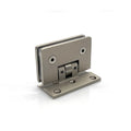 Bathroom Hardware Fitting 90 Degree Brass Pivot Hinges  Shower Glass Door Hydraulic Hinges for Wall to Glass