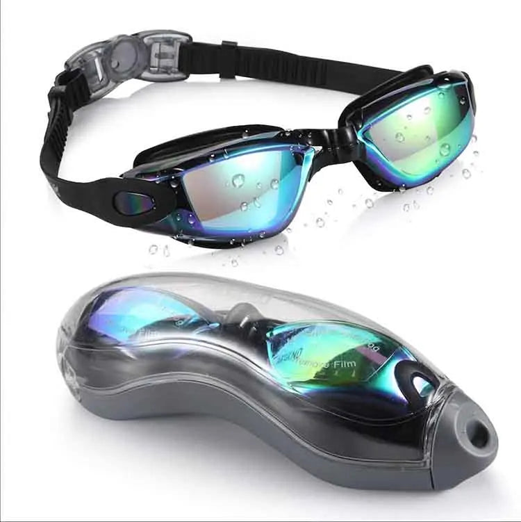 NQ SPORTS Wide Vision Swimming Goggles Anti-Fog and No Leaking Swim Goggle for Adult Swimming Pool