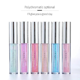 HANDAIYAN 6 Color Makeup Shiny Lip Gloss Long Lasting Shimmer Lip Tint Waterproof Moisturizer Liquid Lipstick Cosmetics