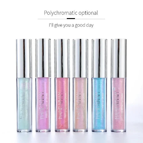 HANDAIYAN 6 Color Makeup Shiny Lip Gloss Long Lasting Shimmer Lip Tint Waterproof Moisturizer Liquid Lipstick Cosmetics