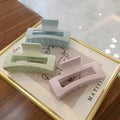 Hot Selling Eco Friendly Woman Elegant Accessories Claw Wheat Straw Hair Claw