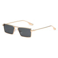 Sunway Eyewear Customization Custom Designer Logo New Arrivals Optical Frame Fashion Square Frame Cool Metal Sunglasses