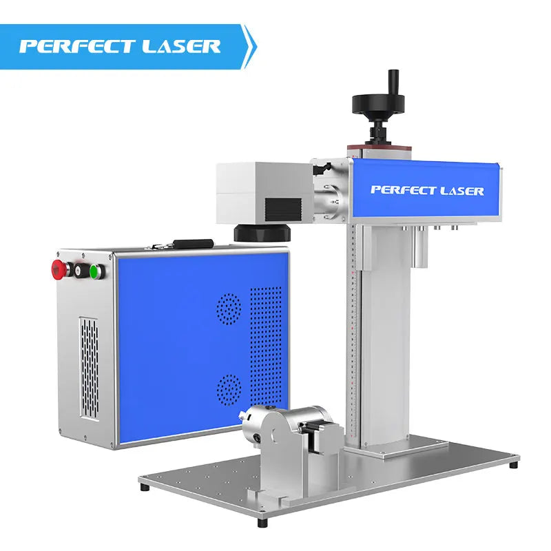 Perfect Laser-  20w 30w 50w Fashion Jewelry Gold Sliver Rings Name Tags Portable Metal Fiber Laser Marking Machine Factory Price