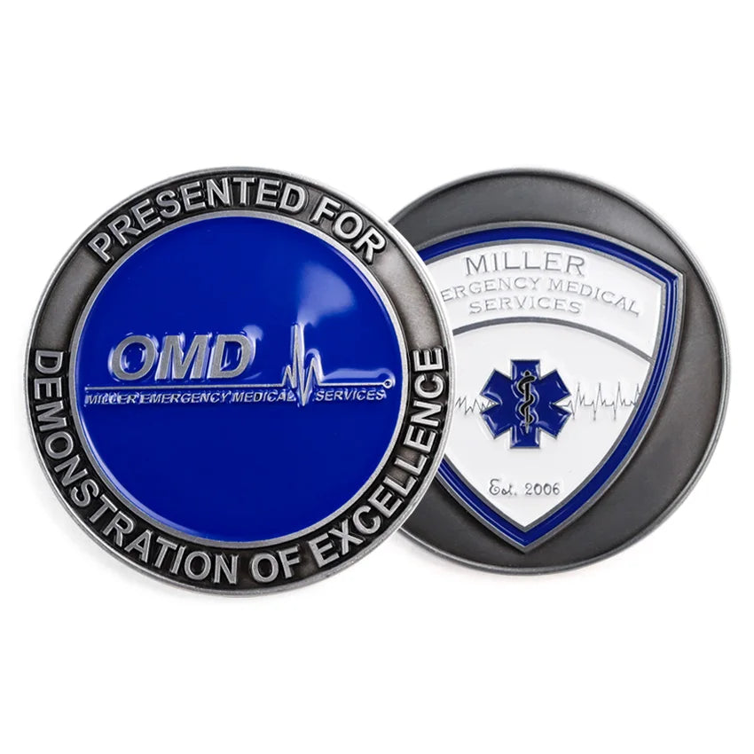 Oem Collection Gifts Metal Craft Service Souvenir Die Cutting Struck Company Club Coins