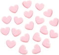 The 20pcs Cute pink Heart Shape Memo Clipsplastic Binder Clips for Officestationery Supplies