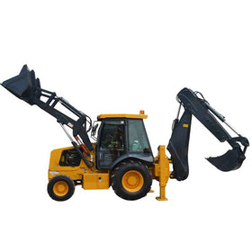 Road Construction Machine Brand 620CH High Quality Backhoe Loader with Engine Motor Pump Gearbox Bearing PLC Core Components