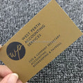 Luxury Stamping Customize Color Business with logo Business Card Simple Business Cards