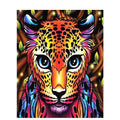 Chenistory DZDP1269 New Foreign Trade Leopard Pattern Cross-border Exclusively for Diamond Paintings Home Accessories