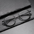 DTX118 2023 Popular New Model Retro Handmade China Wholesale Titanium Ready Stock  Optical Eyeglasses Frames