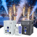 Stage Effects Machine Cold Fireworks Pyro Machine White 750W Sparkler Fountain for Wedding Stage