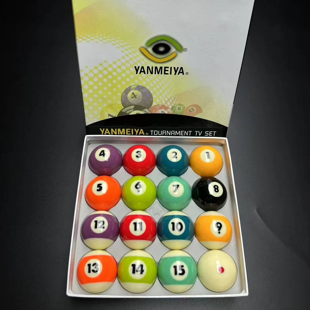 Factory Sale 57.2mm Billiard Pool Ball Set 2-1/4" for Indoor Billiards Table Gym Sports 16 Pcs Balls Set