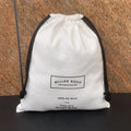 Custom White Clothing Cotton Dust Bag Clothing Cotton Dust Bag Cotton Packaging Bags