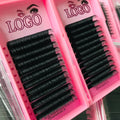 Bulk Single Lash Trays Cashmere Individual Eyelash Extension 25mm Volume Las Supplies Lash Extensions Siberian Matte Lash Trays