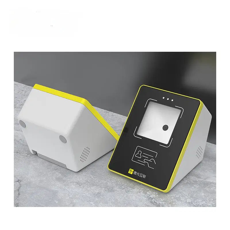 COOLCODE MC51 Desktop QR Code & Bar Scanner LED Light Source with USB WIFI RS232 Interface for School Check-in
