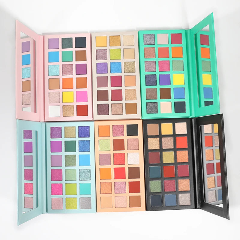 OCHAIN Private Label Wholesale Eyeshadow Palette High Pigment Makeup Palette 18c Eyeshadow Palettes