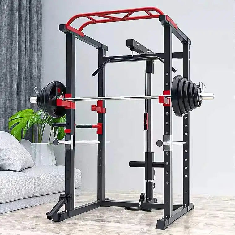 Wholesale Equipment Pull-ups Stretching Training Power Rack Home Gym Adjustable Squat Rack