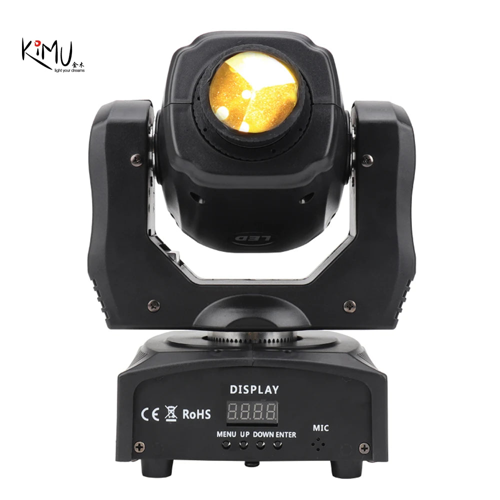 Club Festival Stage Led 60w Rgbw 4in1 Gobo Prism Stage Moving Head Light