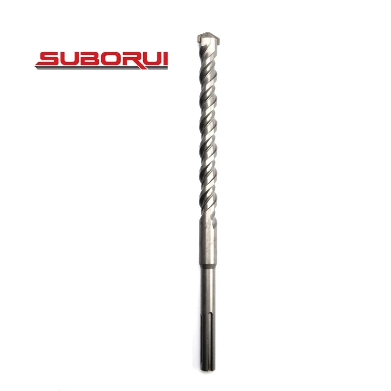 SUBORUI YG8C Carbide Tipped SDS Max Hammer Drill Bit for Concrete Hard Stone Marble Wall