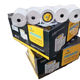 Nigeria Market Thermal Paper Rolls 80 X 80 mm with Red Arrow POS Receipt Till Paper 3 1/ 8