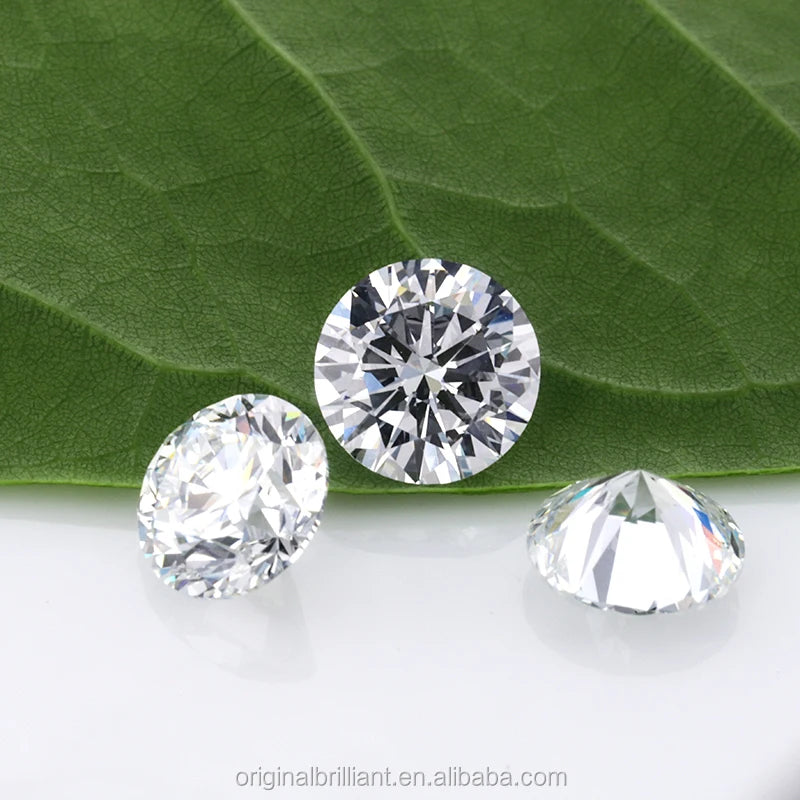Starsgem Whosale Price 4mm Round Brilliant Cut HPHT Lab Grown Diamond Synthetic Loose Gemstone DEF/VS Color