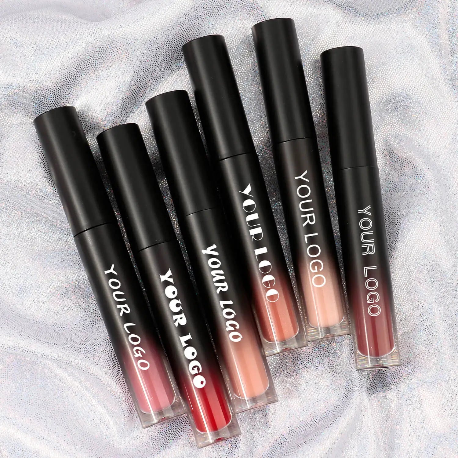 Wholesale Lipgloss Private Label Waterproof Vegan and Creamy Matte Finished Lipstick Custom Lip Gloss