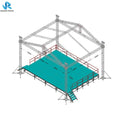 Cold-formed Galvanized Light Steel Roof Truss Prefabricated Lighting Truss
