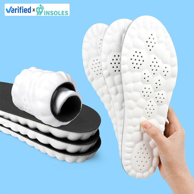 JianHui Popcorn Sport Insoles Since Factory Soft Breathable Shock Absorbing Shoe Insole for Basketball