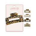 JIRIS Elegant Ins Style Hair Claw Hair Clips Multi-Color Cellulose Acetate Rectangle 10cm for Girls and Women