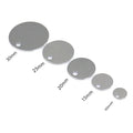 Custom logo Stainless Steel Dog Tag Portable Shopping Cart Trolley Tokens Blank