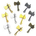 5 Colours axe Charms for Earring Necklace Pendant  DIY Jewelry Making AccessoriesCrafts 28*17mm J213