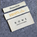 Woven Label Professional Custom Fold Embroidered Woven Patches for T-Shirts Jeans Garments Factory Clothing Labels Mini Order