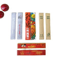 Custom Printed Wooden Bamboo Toothpicks Disposable Coated Paper Wrapped Toothpicks for Hotel