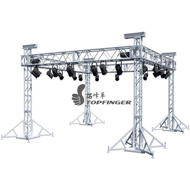 Customizable Aluminum Frame Truss Structure and Stage Lights Exhibition Truss