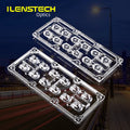 Ilenstech Ilens796 60 Degree Optical Road Light Led Module Lens 2x6 Array High Pole Light Lens Waterproof