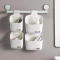 Hangable Storage Basket Bathroom Shower Caddy Hanging Kitchen Storage Hanging Baskets Hanging Bathroom Organizer for Home Decor