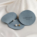 PandaSew Suede Microfiber Jewelry Packaging Bags Gift Pouch for Rings Earrings Necklace with Custom Logo