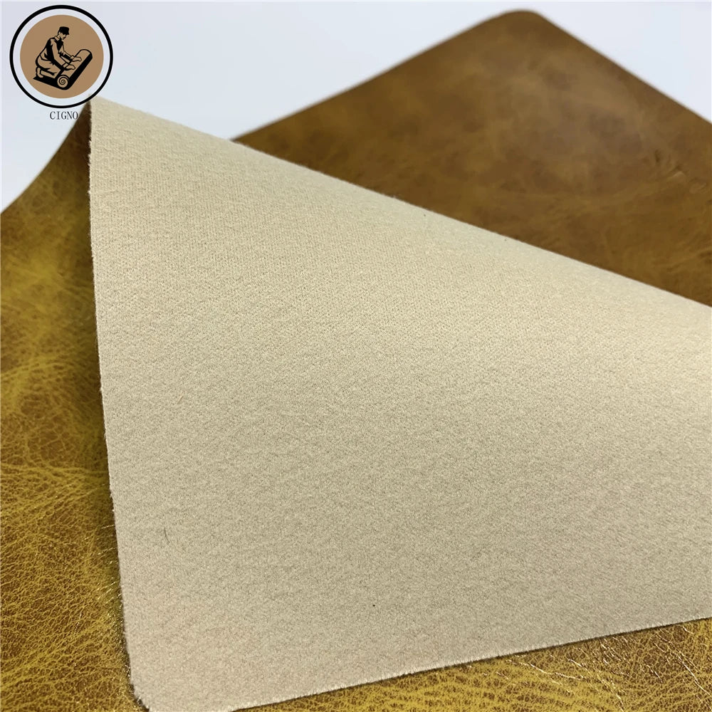 Boze Cigno Leather Factory Wholesale High Quality Oil Wax Grain Pattern PU Leather for Sofa Car Seat Furniture Upholstery