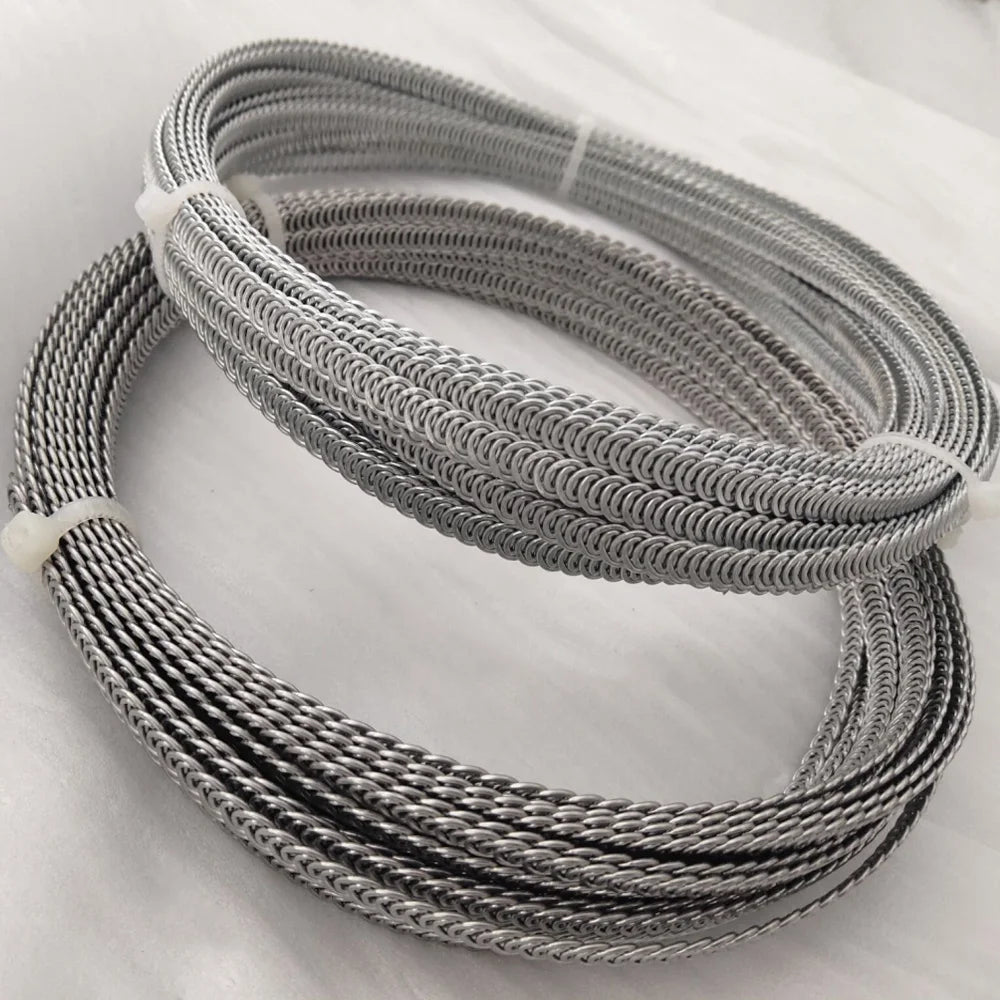 10mm Nylon and Stainless Steel Boning Wire Coated Technique Washable Feature for Corset and Underwear