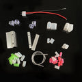 LED Neon Light Accessories 6*12mm 8*16mm Flex Neon Tube Strip Lights with Aluminum PVC Mounting Clips & Solderless Wire