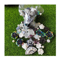 Pink/Blue/Purple ABS Resin Half Round Flower  Flatbacks Bow Pearls Beads Butterfly Charms for Art Hair Shoes Beads DIY Phone