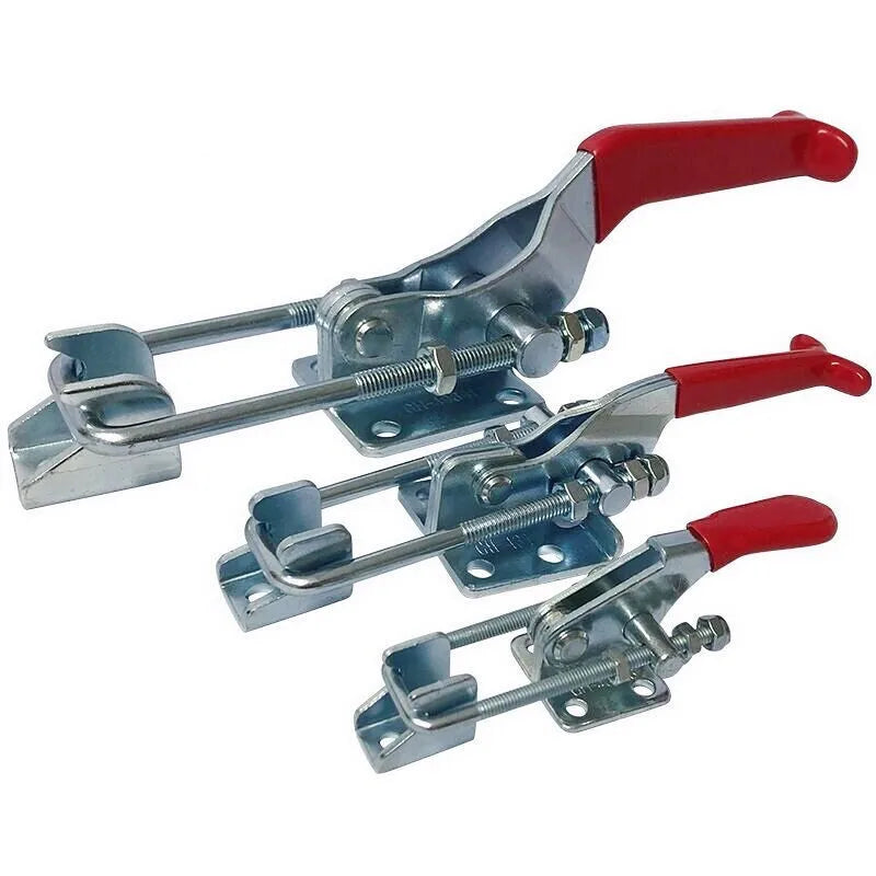 Adjustable Customizable Stainless Steel Toggle Latch with Lock Zinc Plated & Galvanized Finish Iron Material for Box Use
