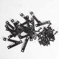 60PCS TS-K068 Hanger Set Professional Customization Photo Frame Accessories Black Hanging Hangers Picture Hanger Sawtooth Hook