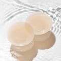 Women's Fashion Silicone Reusable 8cm Breast Petals Invisible Stick-On Flower Shape Push-Up Nipple Lifter Strapless Lingerie