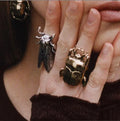 Vintage Handmade Insect Bee Ring