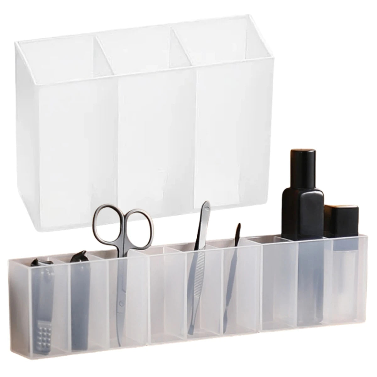 Desktop Lipstick Eye Shadow Pen Container Storage Bucket Makeup Box Storage Box Dust-proof Makeup Brush Storage Cylinder