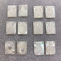Natural Mother of Pearl Shell Religious Jesus Virgin Guadalupe Pendants Charms for Jewelry Making Bracelet Necklace