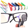 Portable Multifunctional Glasses Cleaning Rub Eyeglass Sunglasses Spectacles Microfiber Cleaner Brushes Wiping Tools Mini
