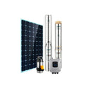 QQPUMP New Farm Deepwell Solar Bldc Water Submersible Borehole Multistage Centrifugal Pump for Borehole